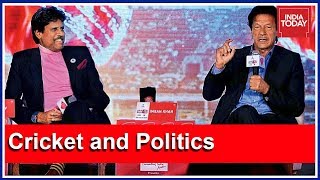 Rajdeeps Rare Interview With AllRounders Imran Khan Kapil Dev On Cricket amp Politics [upl. by Saiff]