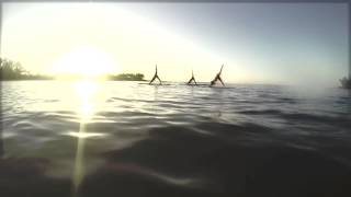 SUP Daydream Supreme A Soothing Minute of Standup Paddleboard Yoga in Hawaii Wanderlust [upl. by Ramak]