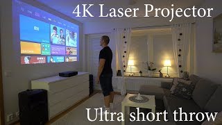 Xiaomi Mi 4K UST laser projector 2019 review and comparison [upl. by Johanna131]