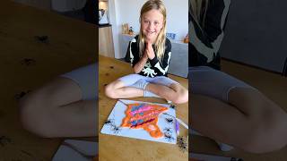 Lia macht Schleim selber lernen slime kindervideo selbstgemacht diy basteln kinder schleim [upl. by Sardse]