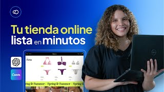 Cómo crear una tienda online desde cero con ChatGPT y Canva [upl. by Jessen]