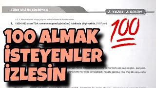 11Sınıf Edebiyat 2Dönem 2Yazılı [upl. by Tupler237]