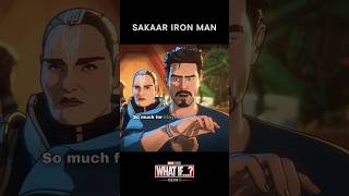 IRON MAN Crash into Sakaar 💥 whatif marvel short [upl. by Willetta]