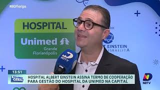 Hospital Albert Einstein assume gestão do Hospital Unimed em parceria histórica [upl. by Adlin]