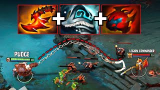 Insane One Shot Builds Pudge 28Kills Overwhelming Blink  Shiva RaidBoss Dota 2 [upl. by Lewes]