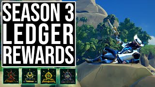 SEA OF THIEVES  EMISSARY LEDGER REWARDS SEASON 3 [upl. by Uis81]