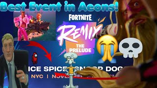 Fortnite The Prelude was awful 😭🙏🙏 Event Reaction [upl. by Encratis]