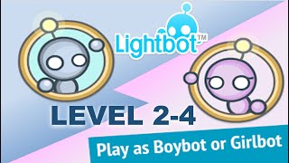 Lightbot Solution Level 24 [upl. by Ula]