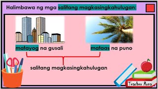 Pagtukoy ng Kahulugan ng Salita Batay sa Kasingkahulugan FILIPINO1Q4W5 [upl. by Toinette]