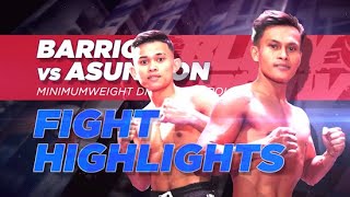 Highlights  Ramil Barrios vs Michael Asuncion  Manny Pacquiao presents Blow by Blow [upl. by Antipas60]