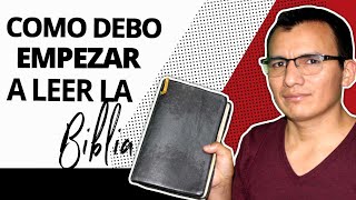 👉 Cómo debo empezar a LEER la BIBLIA  5 Consejos que debes saber 📖 [upl. by Leunamesoj]