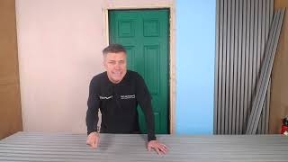 How to Install Wood Slat Panels on Walls and Doors  Trepanel [upl. by Magdalen398]