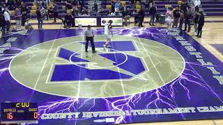 Sayville vs League VI Championship Finals Boys Varsity Wrestling [upl. by Enneiviv]