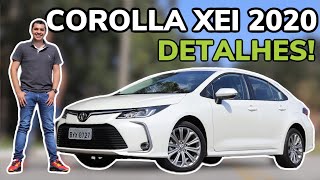 TOYOTA COROLLA XEI 2020 EM DETALHES  Falando de Carro [upl. by Taggart]