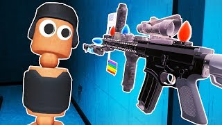 I BUILT THE DUMBEST GUN EVER in Hot Dogs Horseshoes and Hand Grenades VR [upl. by Viglione119]