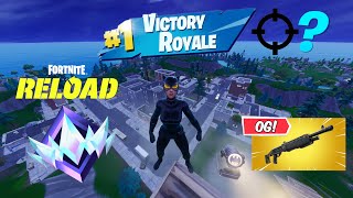 Catwoman OG Fortnite Reload Ranked  High Kill Controller Gameplay [upl. by Asetal77]