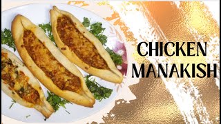 Chicken Manakish  Valeries Culinary Hub [upl. by Natsreik]