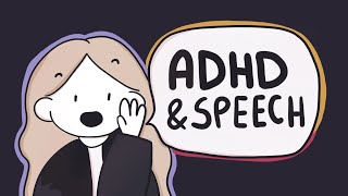 ADHD amp Speech  chaotic thoughts fast talking and oversharing 😅 [upl. by Ocsirf997]