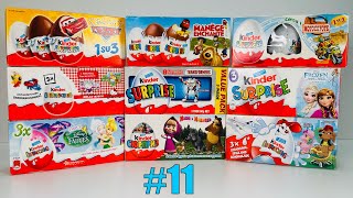 OLD Kinder Surprise Unboxing 11 Распаковка Старых Киндер СюрпризовВыпуск 11Alte ÜEi Unboxing 11 [upl. by Edme]