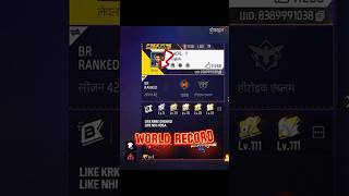 Top 3 Richest Noob Id In World Records 🙀shorts freefire [upl. by Darrej]