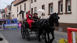 1200 Jahre Schaafheim  Damenkutsche am Festzug am 270817 [upl. by Elvis]