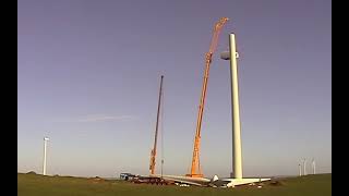 Vestas V52 Turbines at Skehanagh Wind Farm [upl. by Waters627]