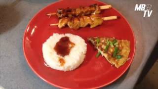 RECETTE DE BROCHETTES DE POULET YAKITORI [upl. by Ainig700]