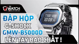 REVIEW ĐẬP HỘP ĐỒNG HỒ GSHOCK GMWB5000D2DR  LÊN TAY BAO CHẤT [upl. by Ellga898]