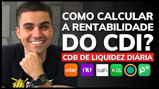 COMO CALCULAR O CDI COMO DESCOBRIR QUANTO RENDE AS CONTAS DIGITAIS 100 105 110 120 DO CDI [upl. by Fiedling455]