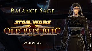 SWTOR PvP 73  Balance Sage  Voidstar [upl. by Gnoht]