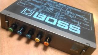 Guitar Effect Experiments  BOSS RPS10 Digital Pitch ShifterDelay [upl. by Fabio]