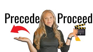 Precede vs Proceed SAT VocabularySAT Words [upl. by Agni]