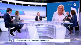 Pécresse Le Pen  trahisons en famille cdanslair 12022022 [upl. by Valerian]