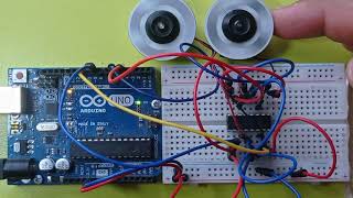 PRÁCTICA 42 ARDUINO Control de motor dc con CI L293 [upl. by Lirrehs968]