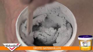 How to  Grote Gatenvuller  Alabastine [upl. by Llyrat]