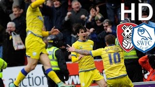 Rotherham United 2 Sheffield Wednesday 3  EXTENDED HIGHLIGHTS  HD [upl. by Grane359]