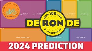 Ronde Van Vlaanderen 2024 PREVIEW  FAVOURITES  PREDICTION [upl. by Eerrehc563]