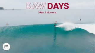 RAW DAYS  Nias Indonesia  Dreamy surfing session [upl. by Aikas]