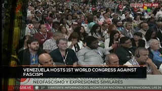 FTS 1230 1109 Venezuela hosts 1st World Congress against Fascism [upl. by Ettenaj]