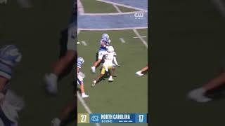 Every Touchdown  UNC vs Georgia Tech  101224 [upl. by Yatnod]