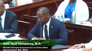 70th Sitting of the First Session of the 20222027 The Honourable House of Assembly 27 Feb24P2 [upl. by Wendall]