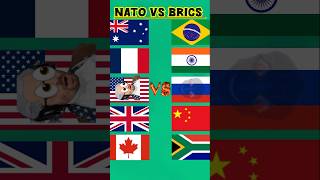 World Top 5 country and Sapport nato vs brics shorts brics nato [upl. by Mellins]