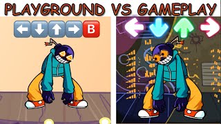 FNF Character Test  FNF Playground Remake 1234 vs Gameplay [upl. by Innor]