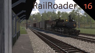 Railroader Ep 16  Chanting train cars around at Sylva [upl. by Ochs]