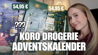 KoRo Adventskalender Unboxing 2024 Vegan amp Classic  Marie Inspire [upl. by Eidac]