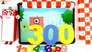 Count with Numberblocks 1 to 300 🧮 Educational Videos for Preschoolers and Toddlers🌈 Learning Fun [upl. by Nov]