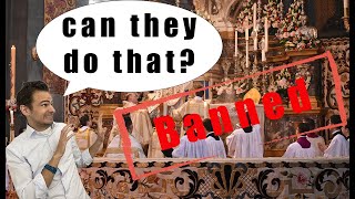 Can the Pope ban the Latin Mass [upl. by Dannon]