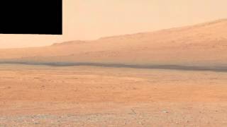 Curiosity Rovers 360degree Mars View  Video [upl. by Ordnajela]