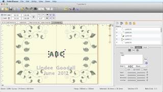 How to Make a Quilt Label in Embrilliance Essentials [upl. by Atinihs]