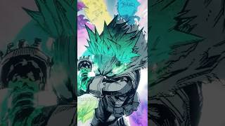 DEKU VS ALL MIGHT PRIME  le résultat va vous choquer anime myheroacademia manga [upl. by Yramesor]